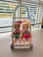 Poppen met buggy, Kinderen en Baby's, Speelgoed | Poppen, Ophalen of Verzenden, Zo goed als nieuw, Babypop