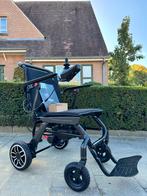 Reisstoel carbon lichtgewicht elektrisch plooibaar rolstoel, Ophalen of Verzenden, Opvouwbaar, Zo goed als nieuw