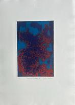 Ets (reliëfdruk) Gertie Mesker - Impressies Dordogne III, Antiek en Kunst, Verzenden