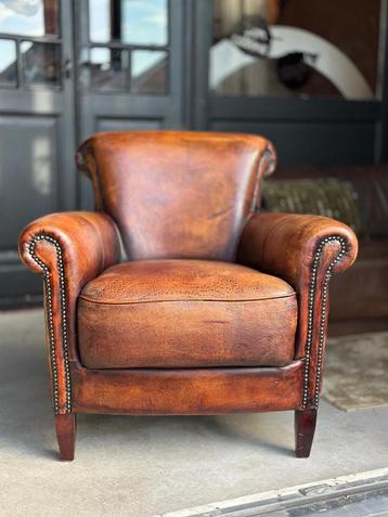 Schapenleren Fauteuil merk Dng beschikbaar voor biedingen