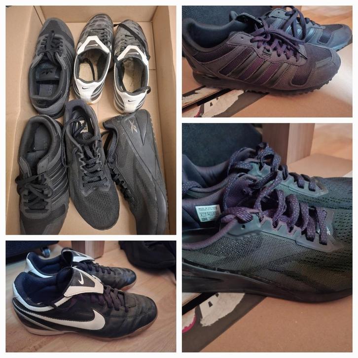 Nieuw 3 paar schoenen Reebok Nike Adidas Nano t1empo maat 40, Sport en Fitness, Loopsport en Atletiek, Nieuw, Hardloopschoenen