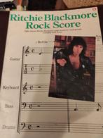 Ritchie Blackmore Rock Score - bladmuziek, Gebruikt, Ophalen of Verzenden, Keyboard, Rock en Metal