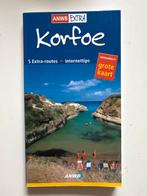 ANWB Extra Korfoe (Griekenland) Reisgids met Kaart, Europa, Ophalen of Verzenden, Zo goed als nieuw, Reisgids of -boek