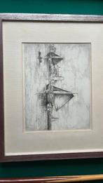 Tekening van Grou gemaakt door zie foto, Ophalen