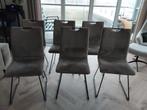 6 Eettafel Stoelen - Stijlvol en Comfortabel, Huis en Inrichting, Stoelen, Ophalen, Gebruikt, Overige kleuren, Stof