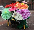 Loopgroep Carnaval Bloemenkostuums (5 personen), Maat 38/40 (M), Carnaval, Ophalen of Verzenden, Kleding