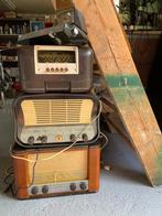 Oude Radio's Philips, Erres, Bush - Opknapper/Decoratie, Audio, Tv en Foto, Radio's, Ophalen, Niet werkend, Radio