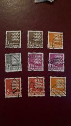 Diverse gestempelde postzegels uit Denemarken, Postzegels en Munten, Ophalen of Verzenden, Overige landen, Gestempeld