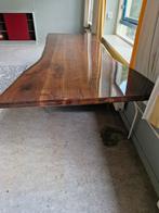 Prachtige industriële boomstamtafel 3m, Ophalen, Gebruikt, 100 tot 150 cm, Industrieel modern