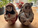 Set Japanse Daruma popjes, Verzamelen, Beelden en Beeldjes, Ophalen of Verzenden, Zo goed als nieuw