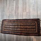 Vintage terracotta kleur jaren 40 Perzisch tapijt h115cm b43, Ophalen of Verzenden