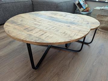 Salontafel Set Mangohout Industrieel beschikbaar voor biedingen