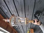 Gerestaureerde bronzen gevellamp, buitenverlichting, Ophalen, Wandlamp, 50 tot 250 watt, Netvoeding