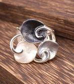 Elastische ring met zwart-wit-grijs emaille, Overige materialen, Compliance.gavimosa@outlook.com, GAVIMOSA CONSULTORIA, SOCIEDAD LIMITADA