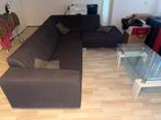 Grote grijze hoekbank, 250 tot 300 cm, Gebruikt, Hoekbank, 75 tot 100 cm