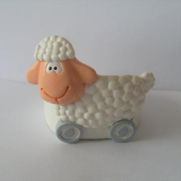Theelichthouder schaapje / schaap / boerderij - NIEUW !!! beschikbaar voor biedingen
