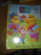 Disney Winnie de Poeh boek Let's dress op; 3 aankleedpoppen, Ophalen of Verzenden, Winnie de Poeh of vrienden, Nieuw