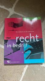 Recht in bedrijf, Boeken, Ophalen of Verzenden, Zo goed als nieuw, HBO