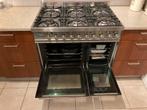 Boretti gasfornuis 6 pits 2 ovens, Witgoed en Apparatuur, 60 cm of meer, 5 kookzones of meer, Hete lucht, 85 tot 90 cm
