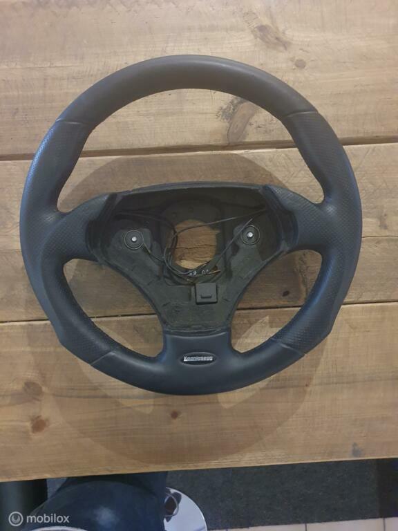 Leder stuur Atiwe,  Porsche/Koenigsec/ Ferrari/BMW, Auto-onderdelen, Besturing, Porsche, Gebruikt, Ophalen of Verzenden