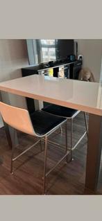 Bartafel met 2 krukken, Huis en Inrichting, Ophalen, Zo goed als nieuw