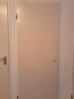 Witte binnendeur -, Ophalen, Gebruikt, 80 tot 100 cm, Binnendeur