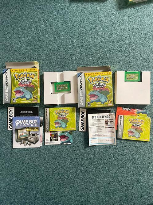 2 usa leafgreen, Spelcomputers en Games, Games | Nintendo Game Boy, Zo goed als nieuw, 1 speler, Ophalen of Verzenden