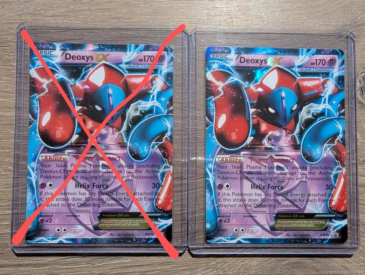 Deoxys EX Promo BW82, Hobby en Vrije tijd, Verzamelkaartspellen | Yu-gi-Oh!, Zo goed als nieuw, Losse kaart, Foil, Ophalen of Verzenden