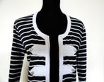 Betty Barclay bolero gestreepte jasje maat 44, Maat 42/44 (L), Betty Barclay, Zo goed als nieuw, Jasje