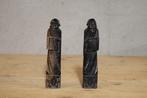 2x Chinees speksteen beeld Heilige Fu Xing    vintage, Antiek en Kunst, Ophalen of Verzenden