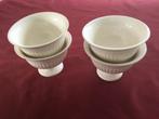Wedgwood Edme schaaltjes 2 nw en 2 minimale gebruiksporen, Antiek en Kunst, Antiek | Servies los, Ophalen of Verzenden