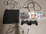 PS3 120GB, 2 controllers & 7 spellen, Spelcomputers en Games, Spelcomputers | Sony PlayStation 3, Ophalen of Verzenden, Met 2 controllers
