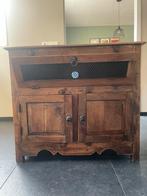 Teakhouten TV Kast - Mooi en Stevig!, Huis en Inrichting, Ophalen, Gebruikt, 100 tot 150 cm, Teakhout