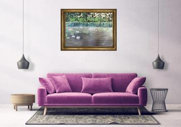 ,,Silence ,,– Original Acrylic Painting 10070 cm  beschikbaar voor biedingen