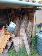 Gratis schutting planken en balken, Tuin en Terras, Ophalen, Blokhut, Hout, 200 tot 400 cm