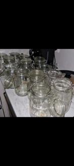 16 wreckpotten potten glas Ikea, Glas, Pot, Bus of Blik, Zo goed als nieuw, Ophalen