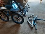 2 span adaptor + langboom voor een  marathon wagen, Dieren en Toebehoren, Rijtuigen en Koetsen, Zo goed als nieuw, Marathonwagen
