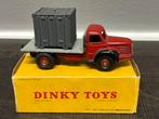 Dinky Toys 34B Berliet met Container in Doos, Ophalen of Verzenden, Gebruikt, Overige merken