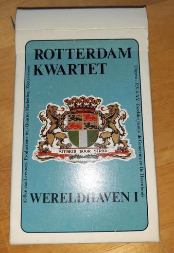 Rotterdam Wereldhaven 1 kwartet  beschikbaar voor biedingen