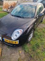 Alfa Romeo MiTo 1.4 Turbo 114KW 2008 Zwart 5 zitplekken., Auto's, Alfa Romeo, Voorwielaandrijving, 15 km/l, 4 cilinders, 400 kg