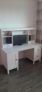 Hemnes Ikea bureau met opbouw, Ophalen, Zo goed als nieuw