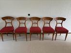 Vijf biedermeier stoelen, Ophalen, Gebruikt, Vijf, Zes of meer stoelen