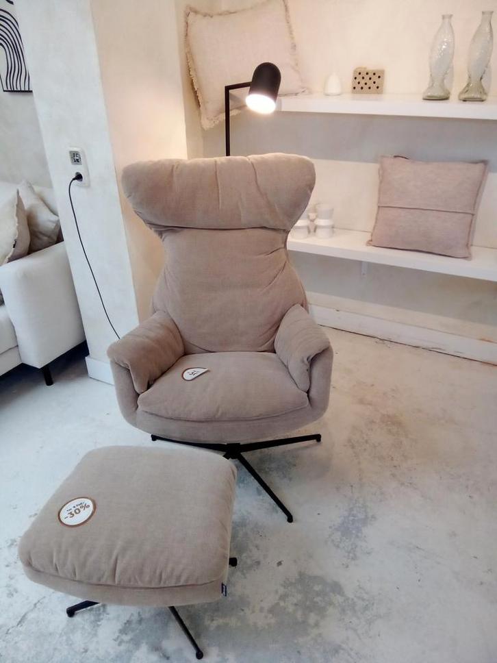 Heerlijke relax fauteuil, Huis en Inrichting, Fauteuils, Zo goed als nieuw, Stof, 50 tot 75 cm, Minder dan 75 cm, Ophalen