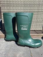 Rubberen laarzen, merk Dunlop, kleur groen, maat 44, Overige kleuren, Ophalen of Verzenden, Dunlop, Regenlaarzen