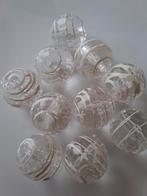 10 stuks 12 mm acrylkralen kunststof kralen wit transparant, Ophalen of Verzenden, Nieuw, Kraal
