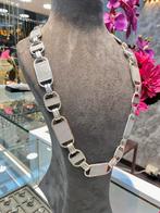 925 Zilveren Magnum Ketting, Nieuw, Ophalen of Verzenden, Met edelsteen, Zilver