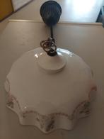 Vintage Keukenlamp Jaren 50 Porselein, Ophalen, Vintage, Zo goed als nieuw, Metaal