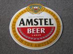 AMSTEL BIER EMAILLE RECLAMEBORD, Verzamelen, Biermerken, Ophalen, Zo goed als nieuw, Reclamebord, Plaat of Schild, Amstel