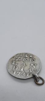 Zeldzame stuiver hanger 1731 V o c, Postzegels en Munten, Munten | Nederland, Vóór koninkrijk, Zilver, Ophalen of Verzenden, Losse munt