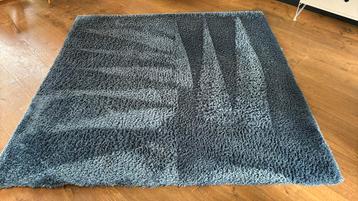 Blauw Bruno banani Dana vloerkleed, 200 x 200 centimeter beschikbaar voor biedingen